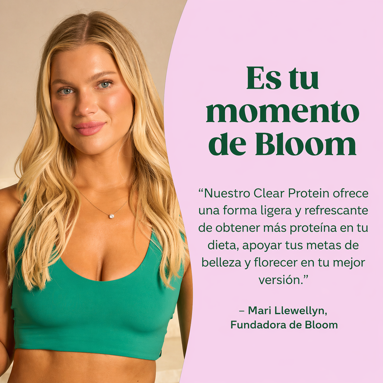 Bloom Clear Protein, otra forma de proteína