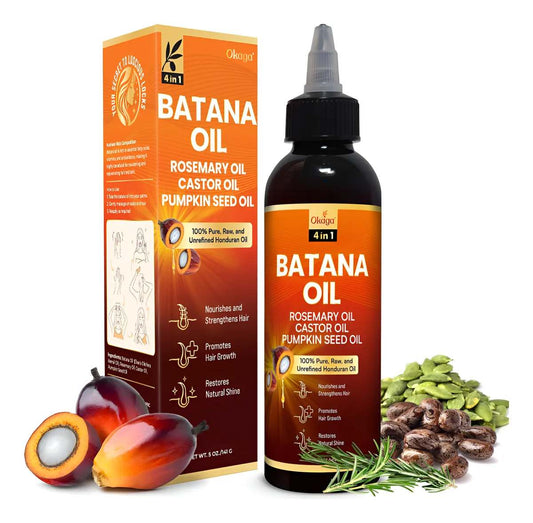 Batana Oil – Nutrición Profunda y Brillo Natural para tu Cabello