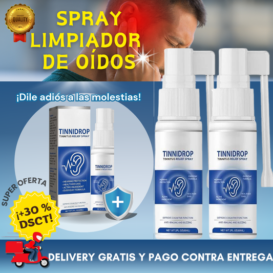 NP - TINNIDROP® - SPRAY LIMPIADOR DE OÍDOS