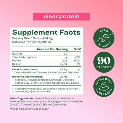 Bloom Clear Protein, otra forma de proteína