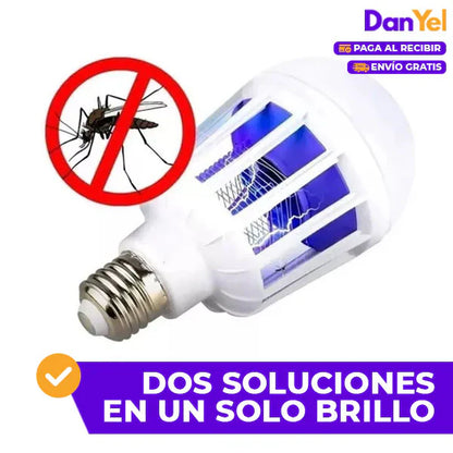 BOMBILLA LED ANTIMOSQUITO 2 EN 1