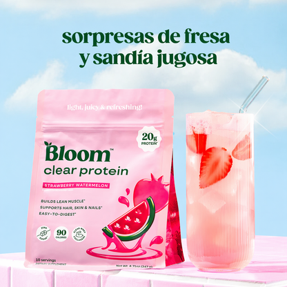 Bloom Clear Protein, otra forma de proteína