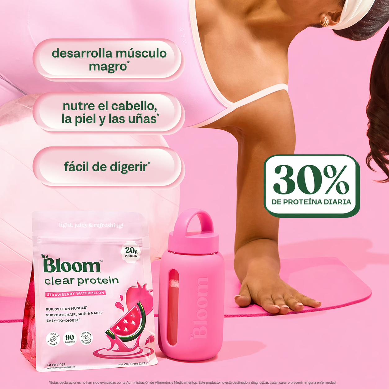 Bloom Clear Protein, otra forma de proteína