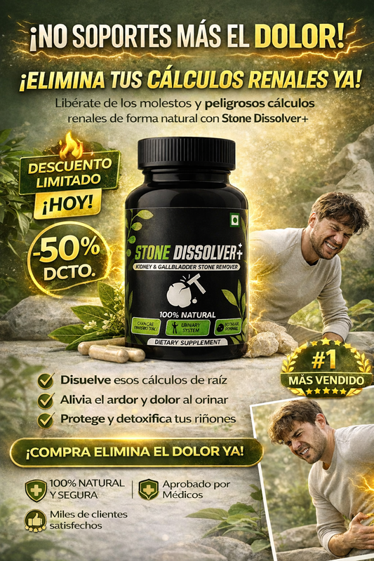 Disolvente De Cálculos Renales | Stone Dissolver