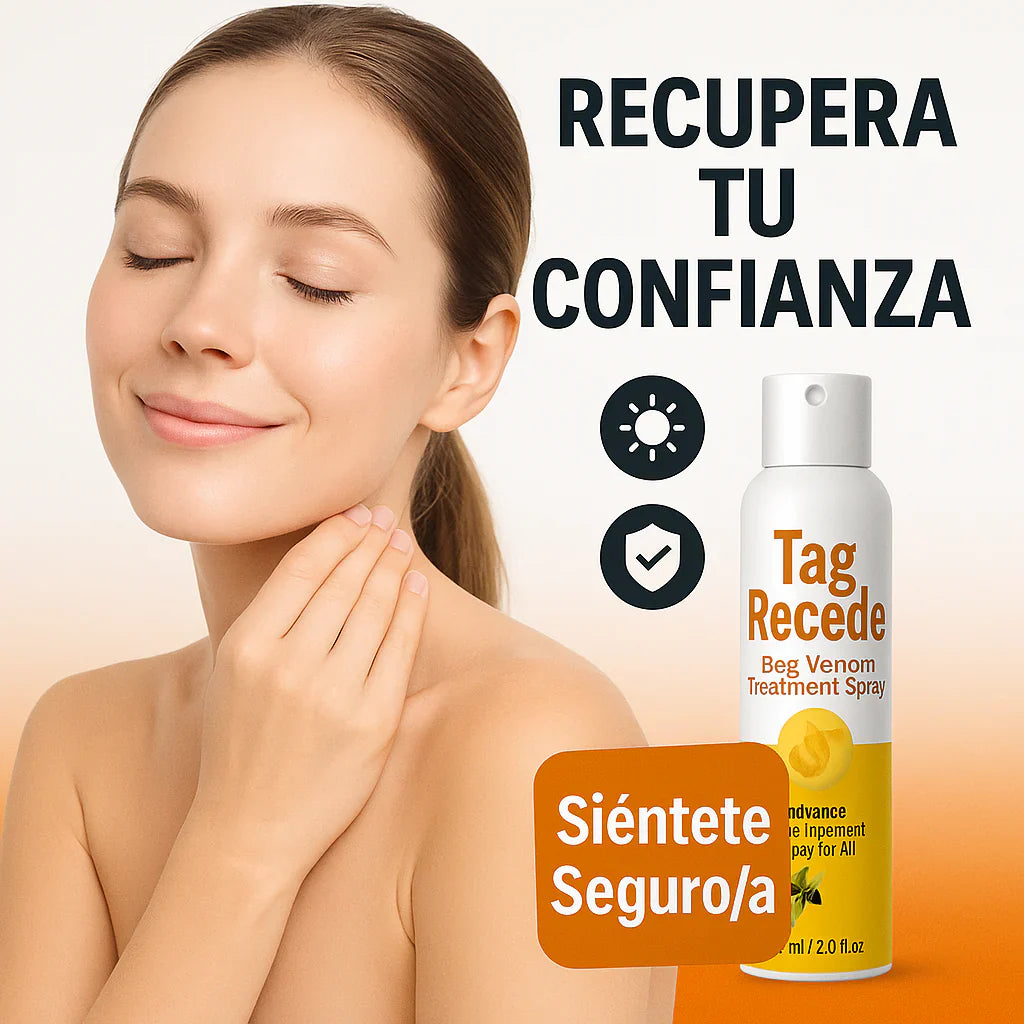 Spray eliminador de verrugas Tag Recede | 60 ML