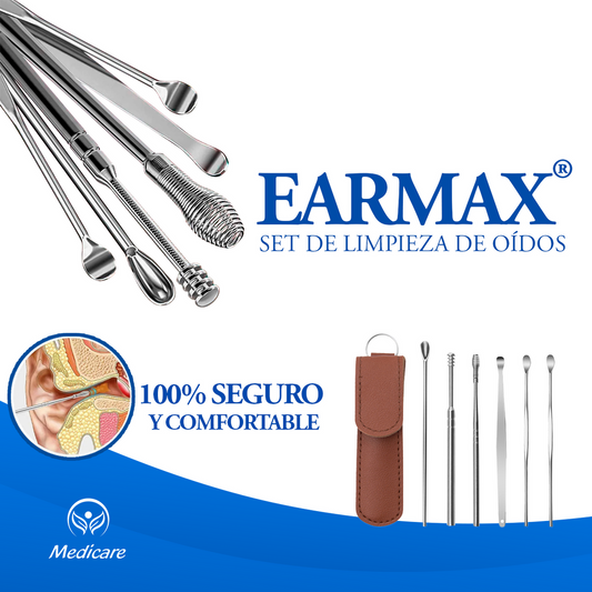 EarMax™ Kit Limpiador de Oídos Profesional