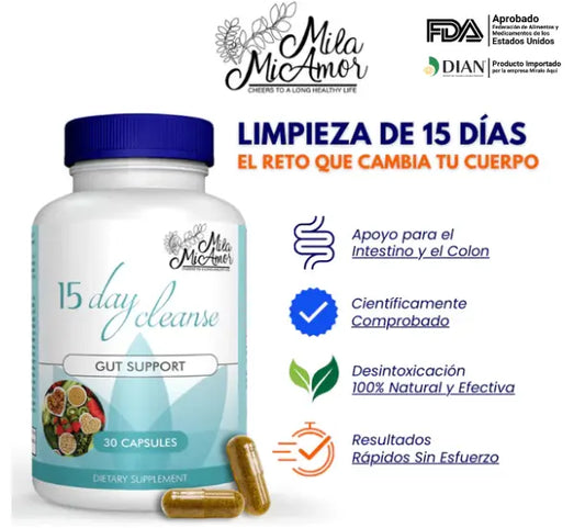 15 Day Cleanse Desintoxica tu cuerpo y baja de peso en solo 15 días
