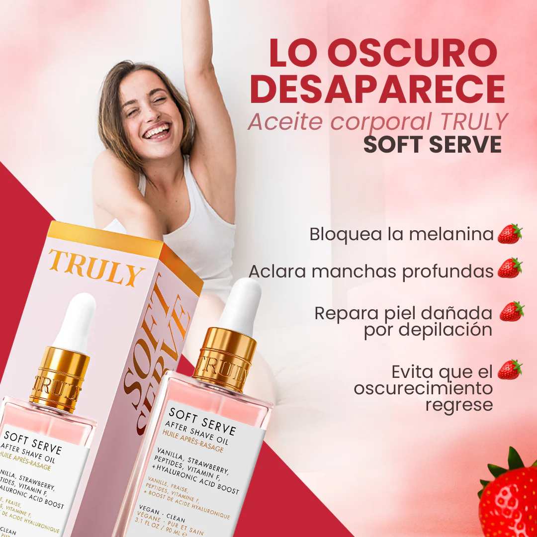 TRULY – Soft Serve After Shave Oil